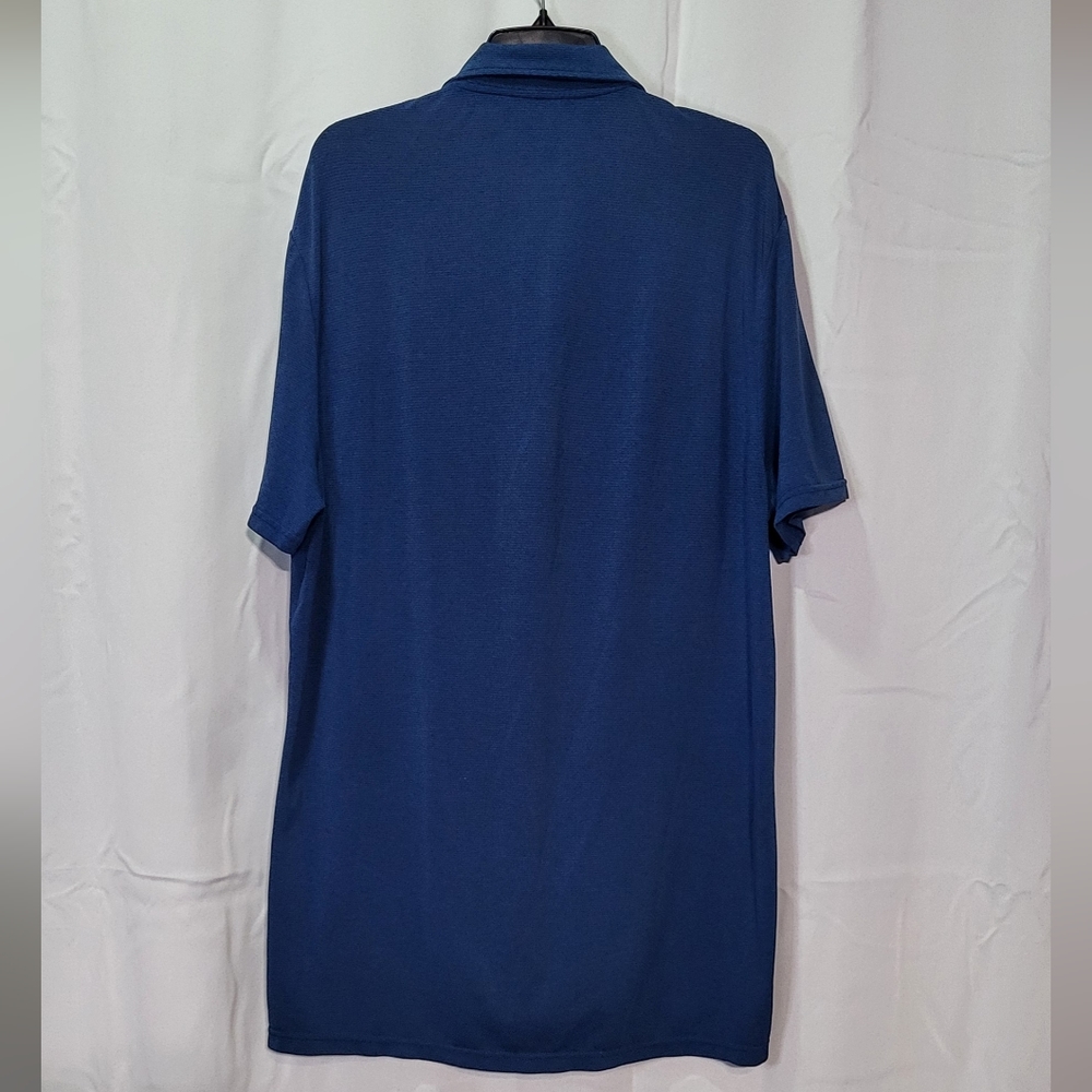 32 Degrees Men's Blue Short Sleeve Polo Shirt Size XL Tall - Picture 3 of 3
